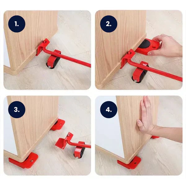 Elevador de Muebles (Juego de 5 piezas) + Envío Gratis
