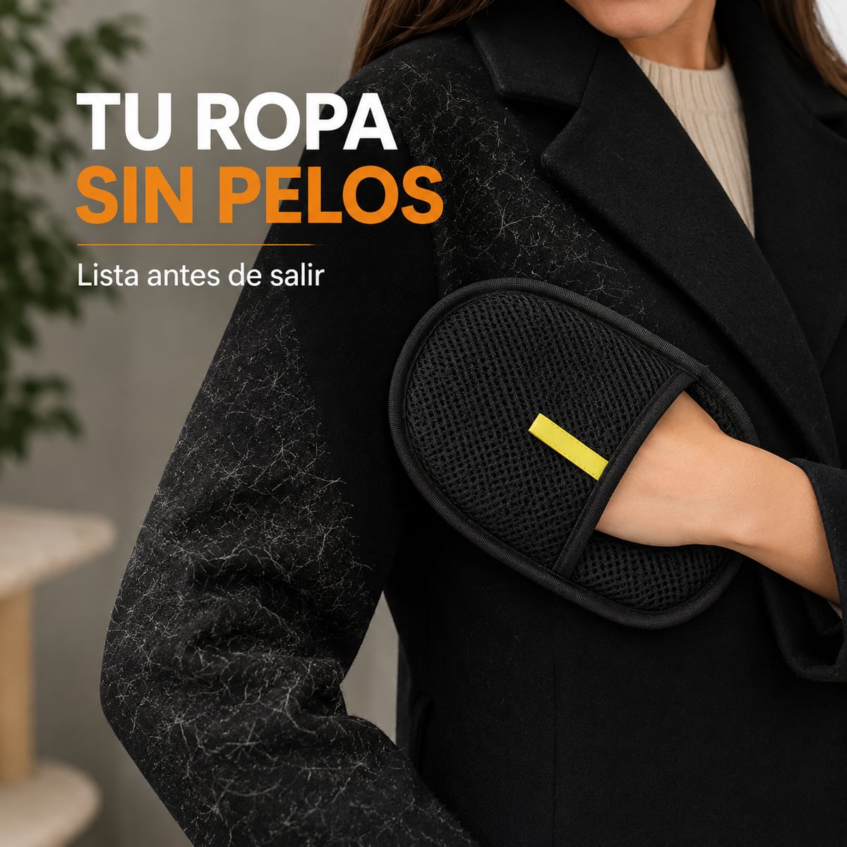 Manopla Quita Pelos para Mascotas – Reutilizable