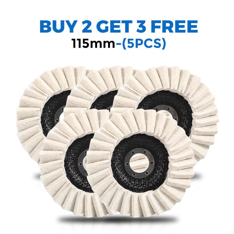 š„LAST DAY -BUY 1 GET 1 FREEš„Wool Felt Flap Polishing Disc