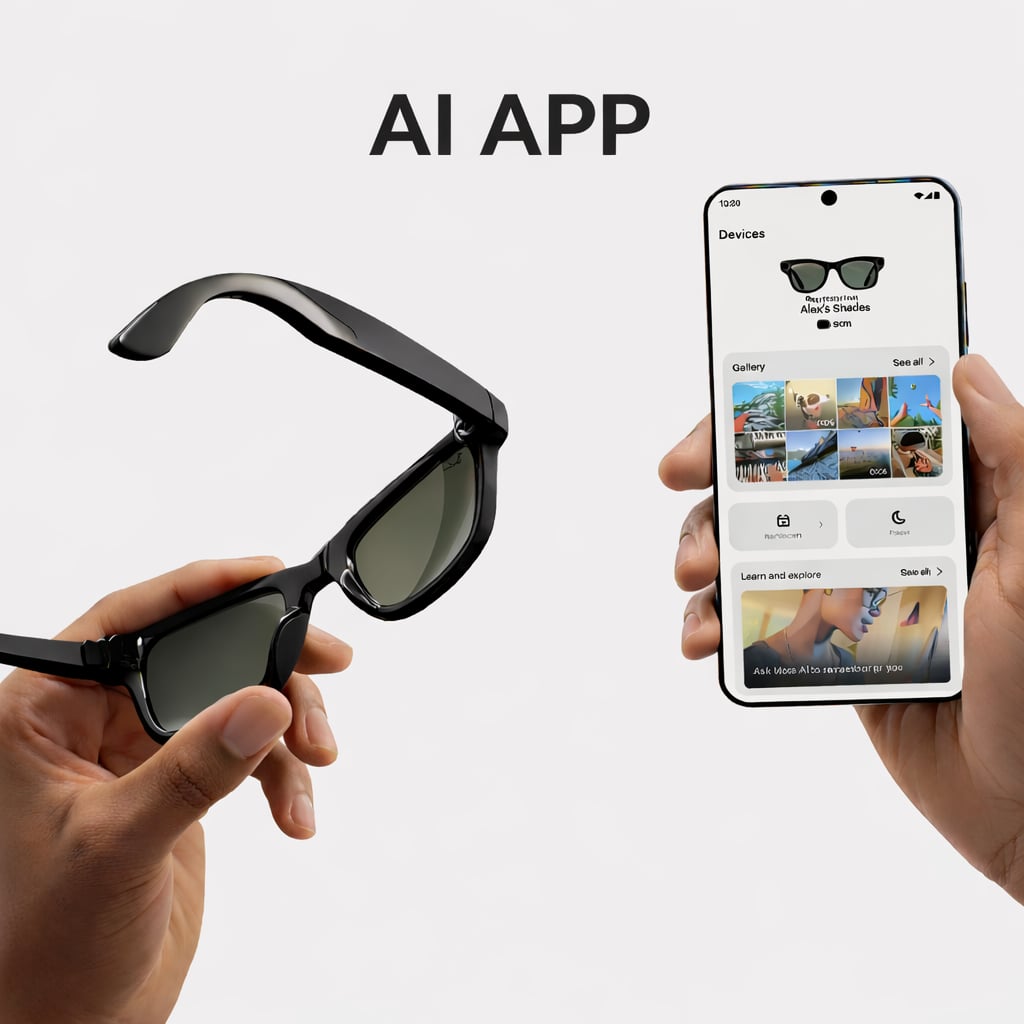 Lentes Inteligentes con Cámara Full HD + Inteligencia Artificial- traducción en tiempo real + ENVIO GRATIS 🎁