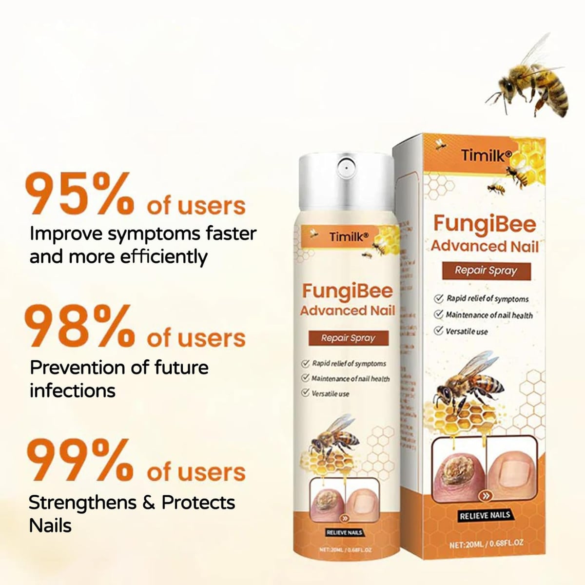 FungiBee Reparador de Uñas