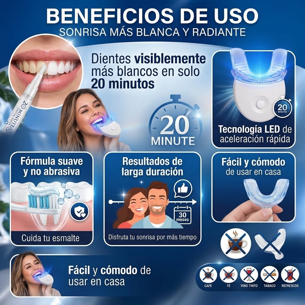 KIT BLANQUEADOR DENTAL 