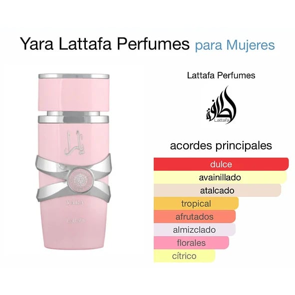 ✨ Yara de Lataffa – Aroma dulce que dura TODO EL DÍA 💖🌙 | 100ml