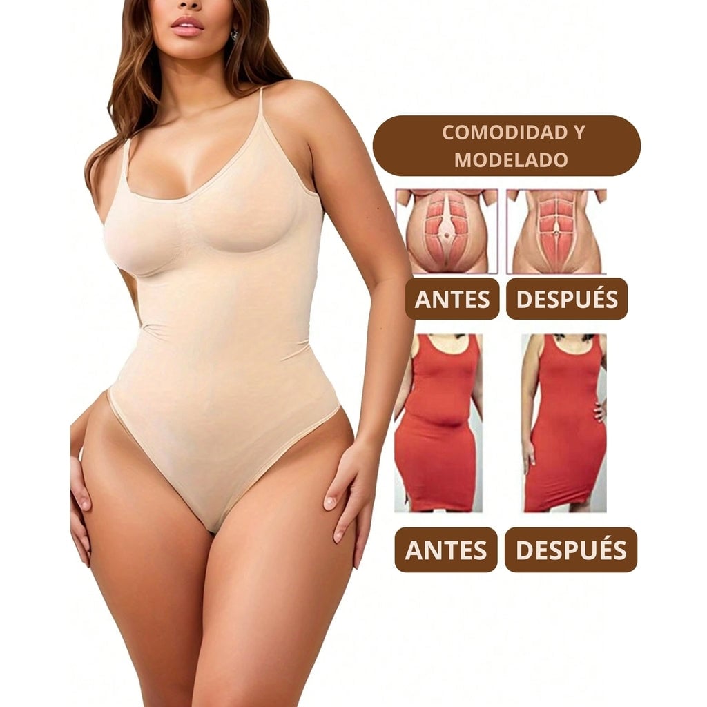 BODY COMPRESOR (Reduce Tallas) + Obsequio 😍 "Mascara para Pestañas🥰 OFERTA solo este Mes+ ENVIO GRATIS 🎁