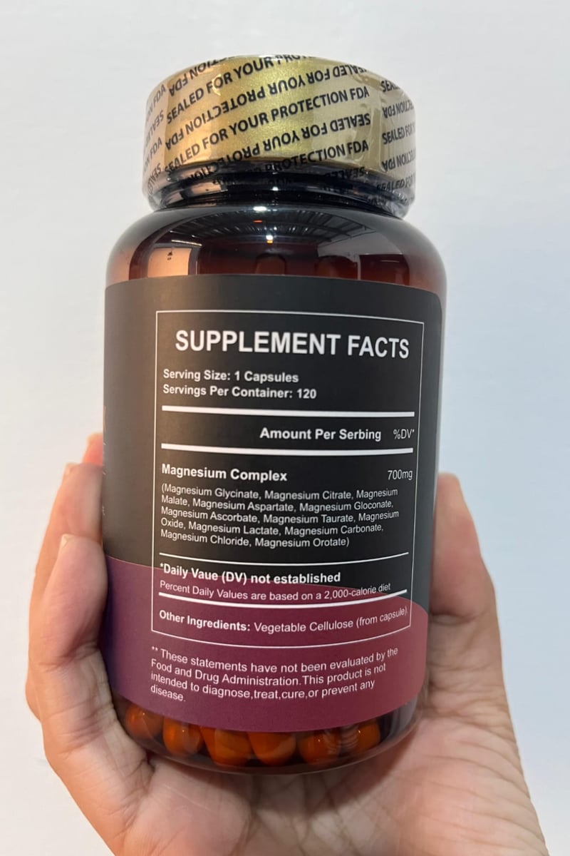 12 en 1 Complex Magnesium