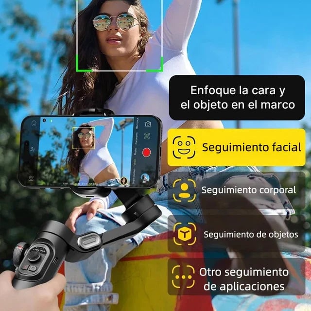 Trípode con Control Bluetooth para Selfie – Fotos y Videos Estables a Distancia
