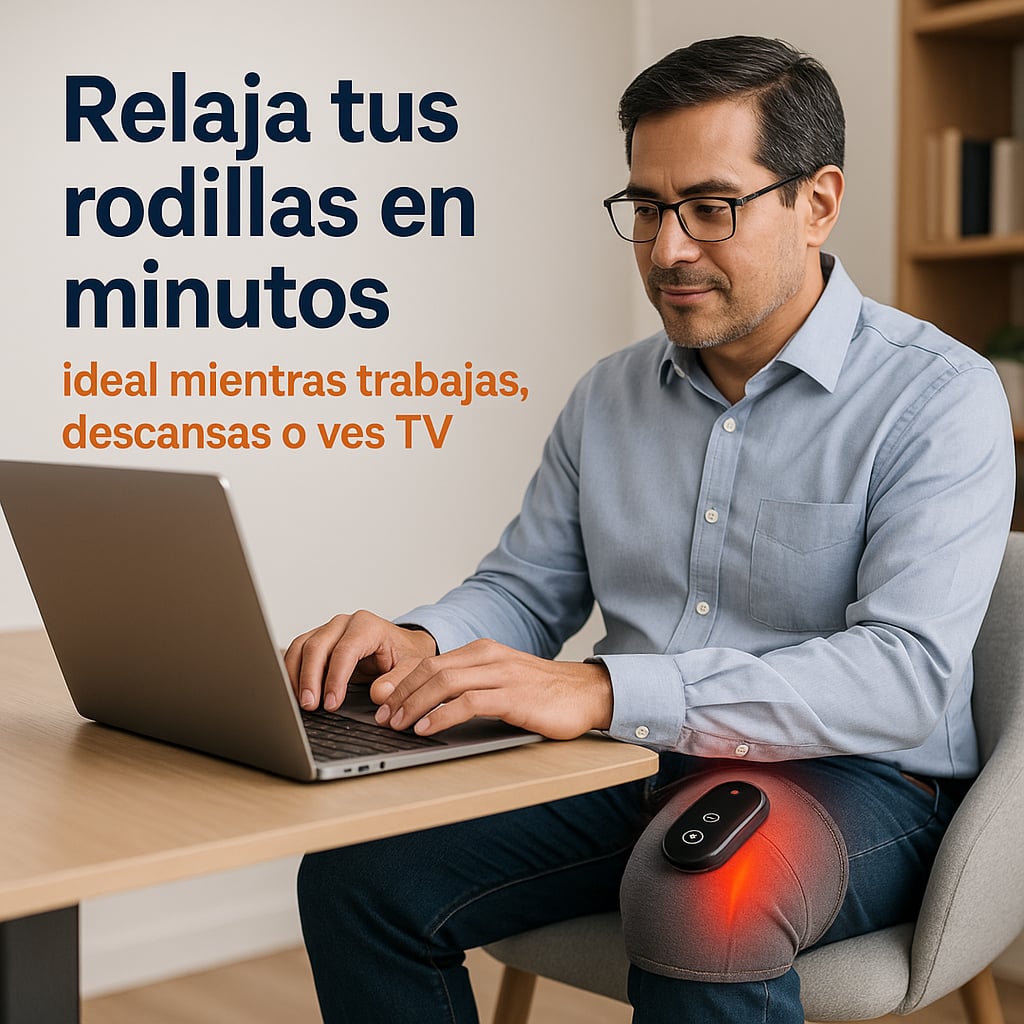 Masajeador Térmico® | Descansa y Alivia el Dolor Rápidamente + ENVÍO GRATIS🎁