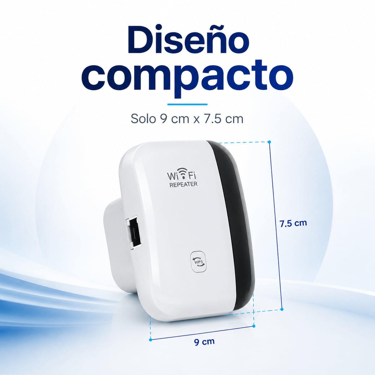 Amplificador WiFi Pro – Cobertura Extendida para Casa y Oficina