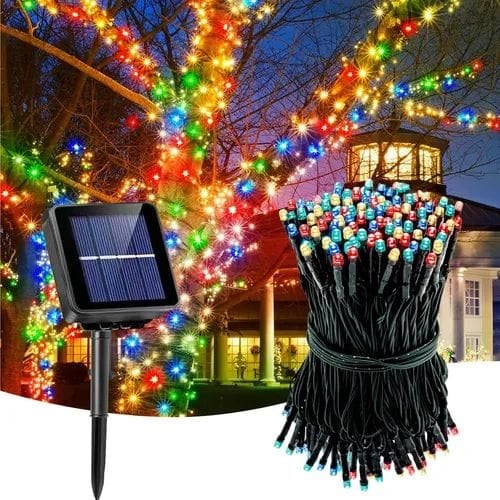 🎄✨  LUCES NAVIDEÑAS CON PANEL S0LAR