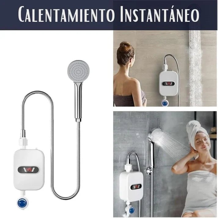 Calentador de Agua + Ducha | Instalación Fácil