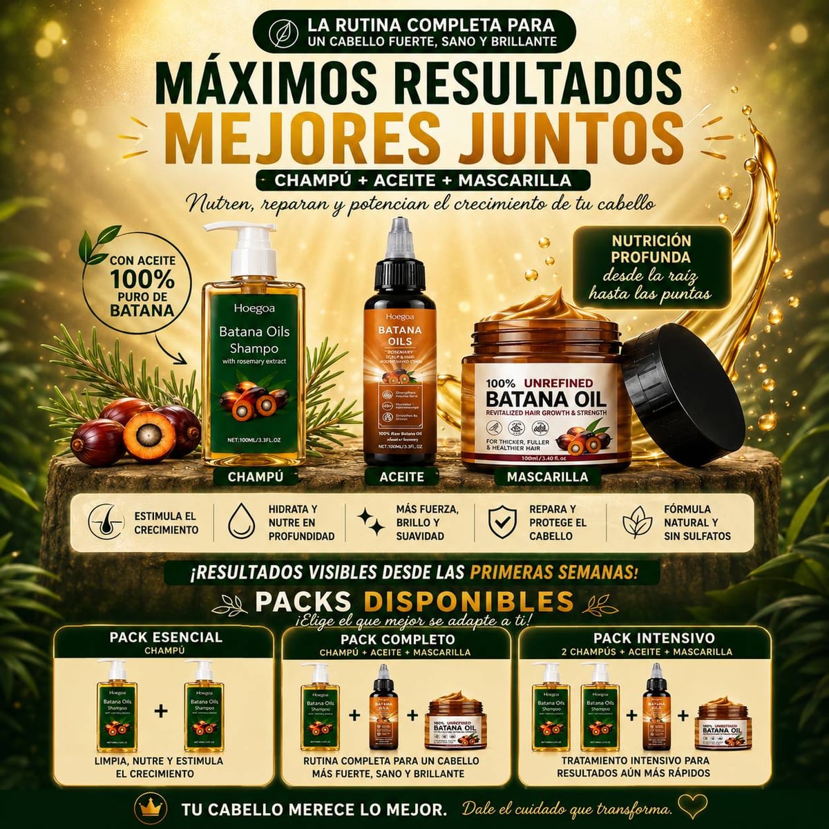¿ TU CABELLO ESTÁ APAGADO, SECO Y CADA VEZ MÁS FRÁGIL ?