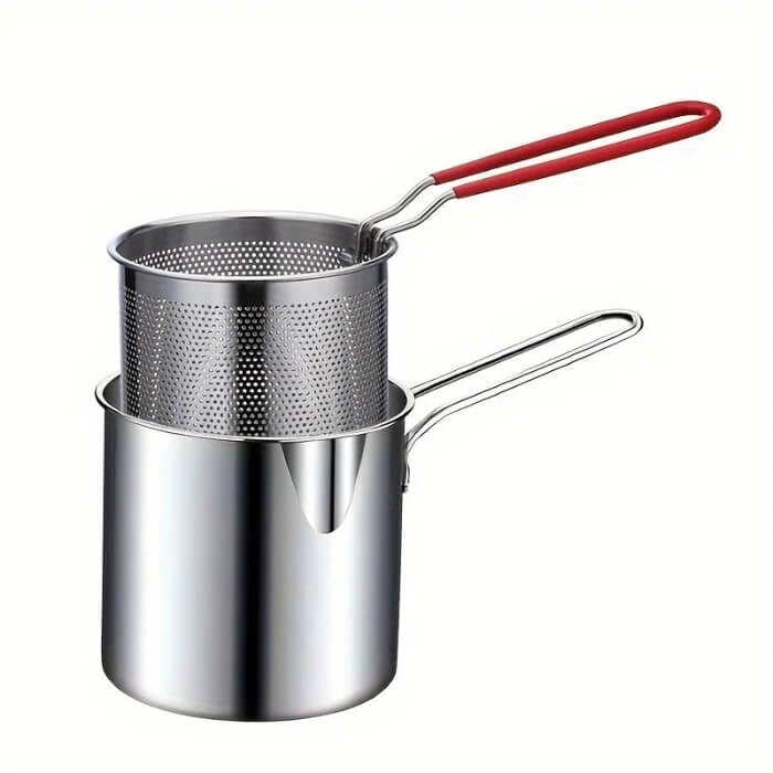 GourmetFry - Freidora de Cocina Inoxidable + Regalo