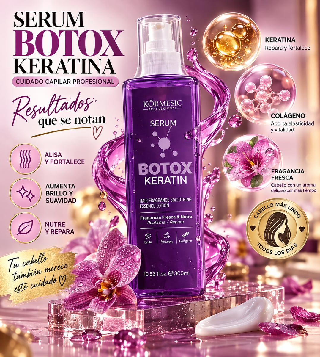 BOTOX KERATINA SERUM HAIR CUIDADO CAPILAR