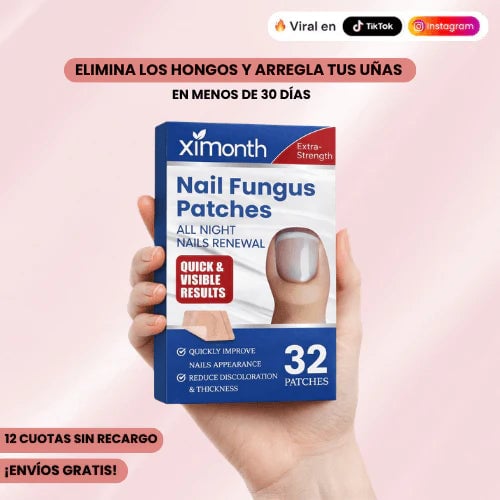 2x1 PARCHE REPARADOR DE UÑA – ELIMINA HONGOS, PROTEGE Y RECUPERA UÑAS ENCARNADAS