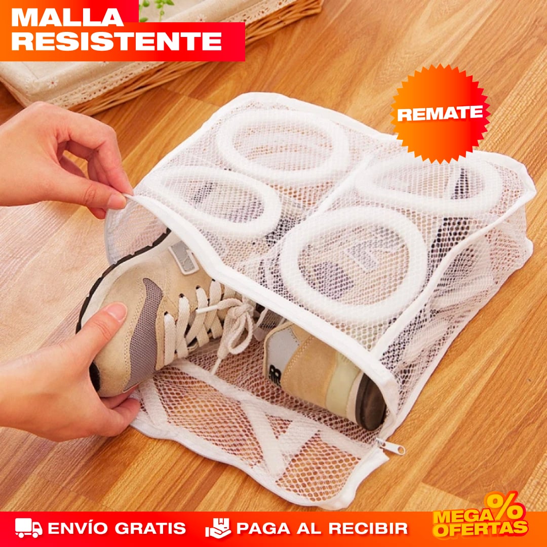 BOLSA PARA LAVAR ZAPATOS 3D