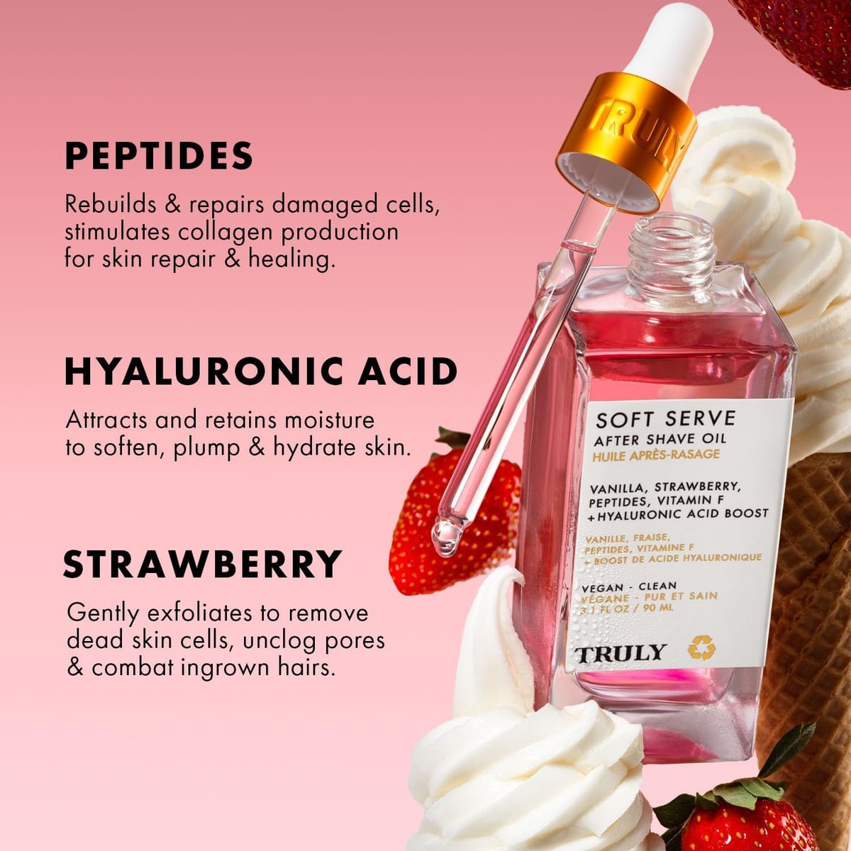Aceite Postafeitado Soft Serve Truly