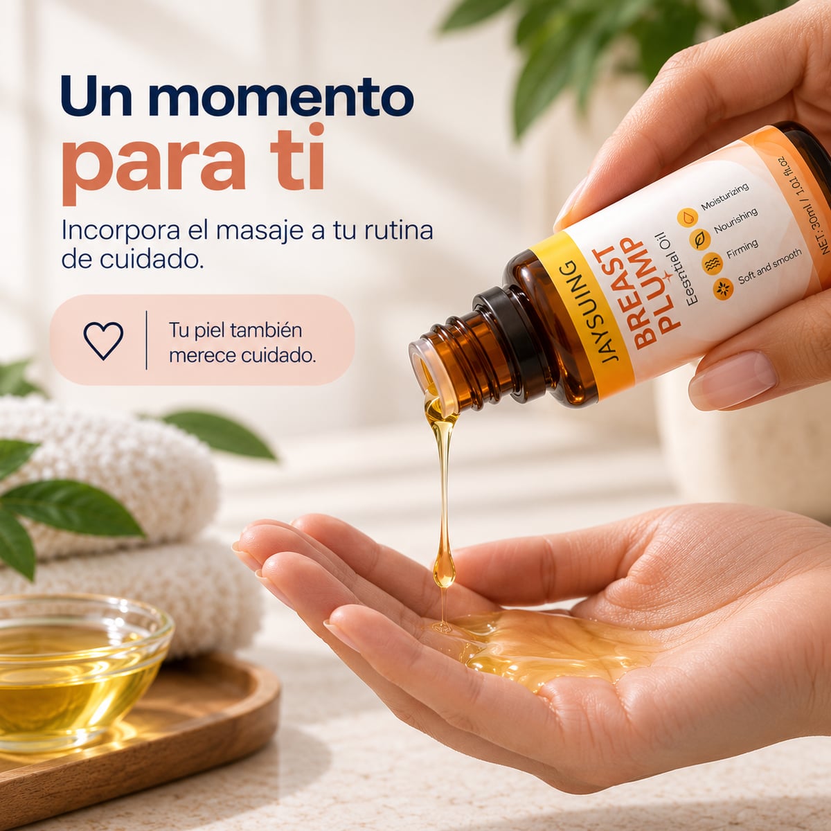 Aceite de Masaje para el Cuidado de la Piel