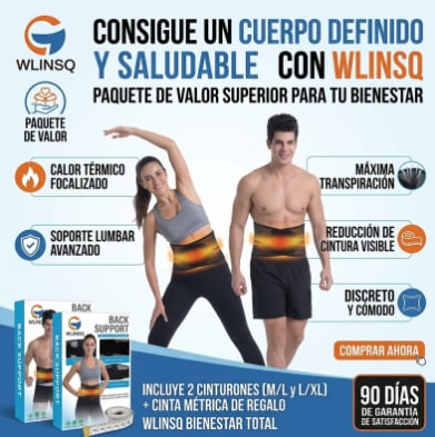 Cinturón Térmico Unisex | Talla Unica - Ajustable | Pago contra entrega y Envío gratis