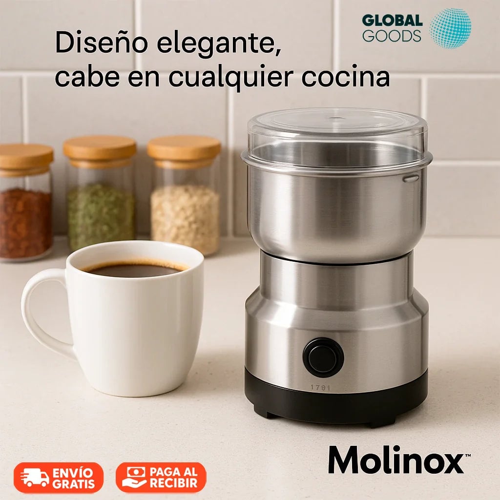 Molinox™ | Triturador de Granos Eléctrico Multifuncional 150W
