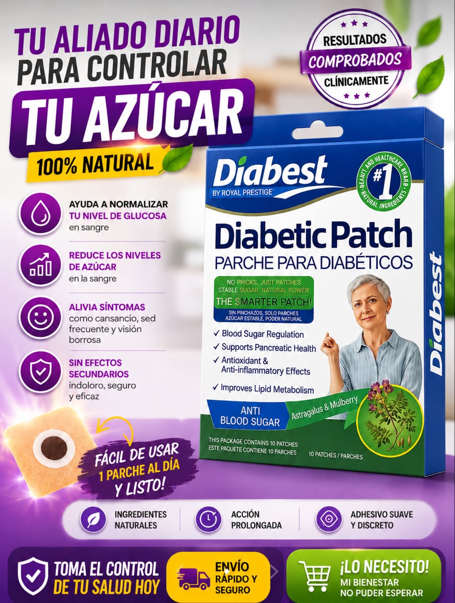 Parches para Diabeticos / Elimina Diabetes