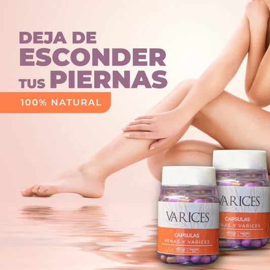 CAPSULAS PARA LAS VARICES - PIERNAS BELLAS✨