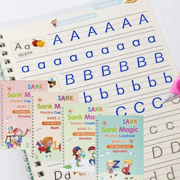 Cuaderno Mágico Reutilizable Diario Práctico Escolar