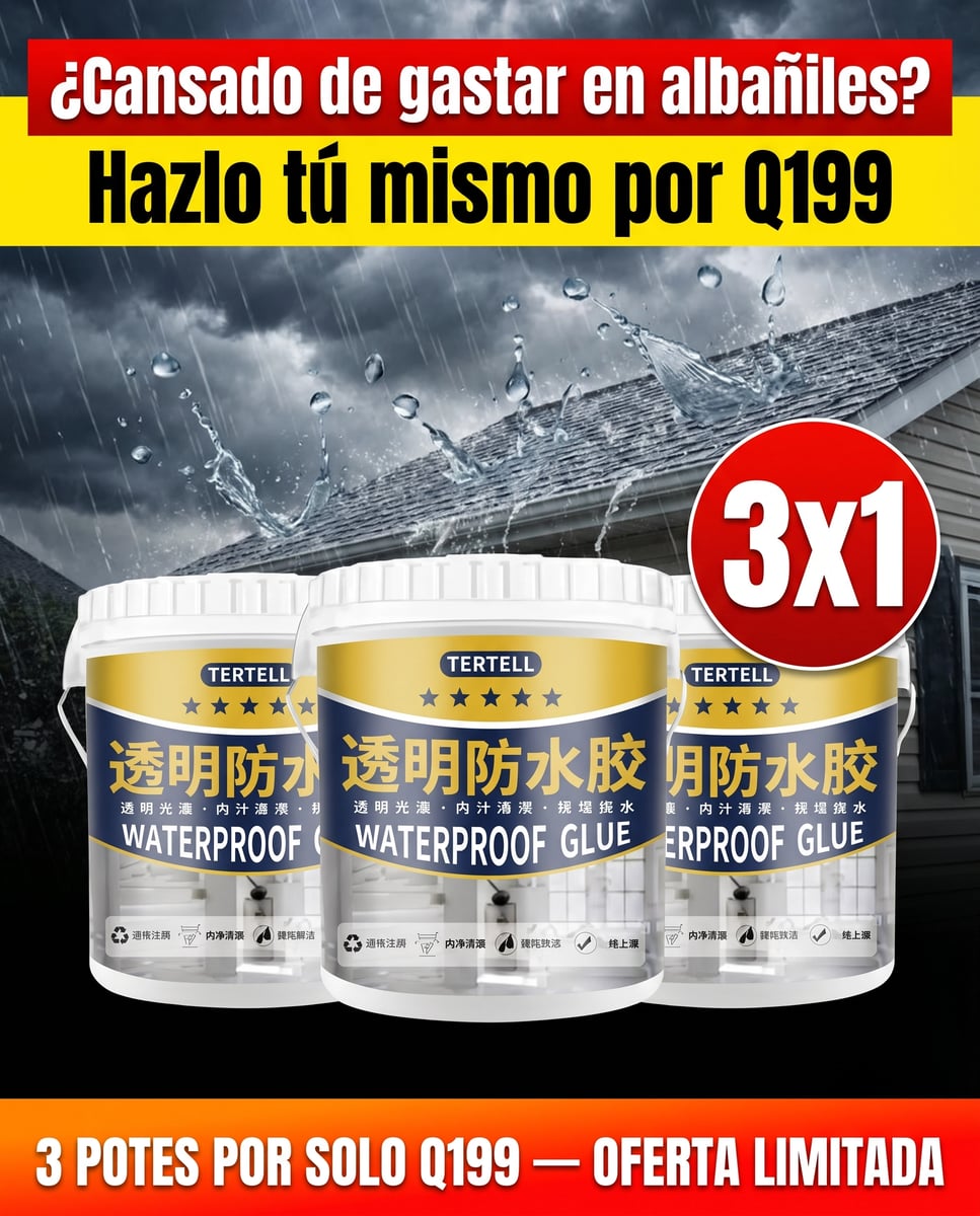 Oferta 3x1 Sellador Impermeabilizante + Envío Gratis y Regalo 🎁