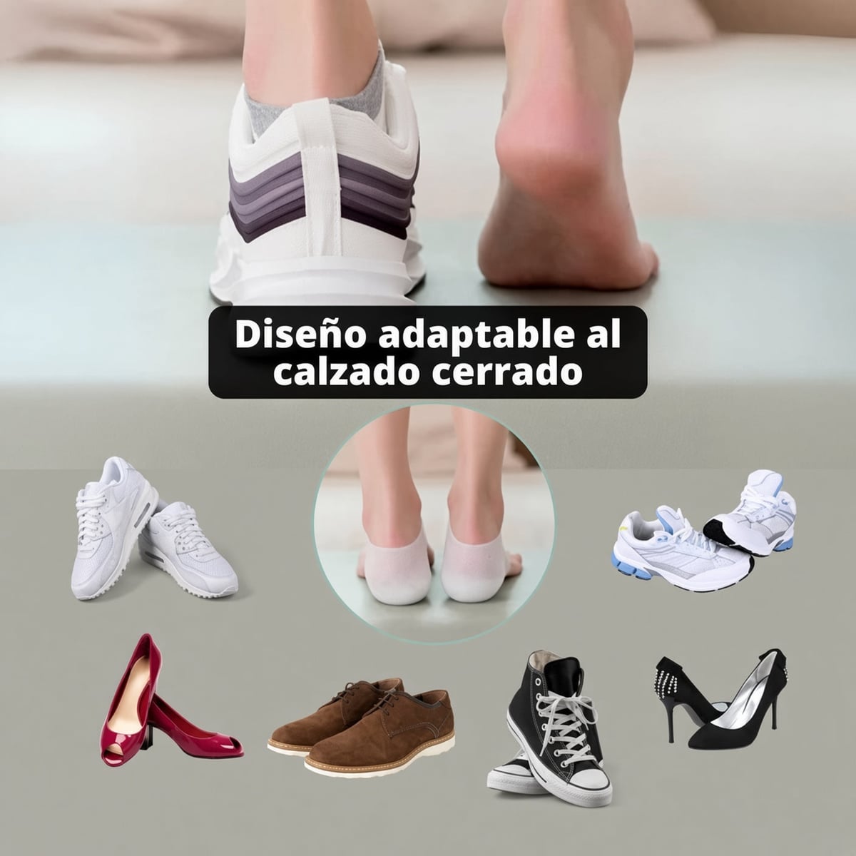 Taloneras de Gel| Alivia el dolor, protege tus pies y camina con total comodidad (x2 Unidades)
