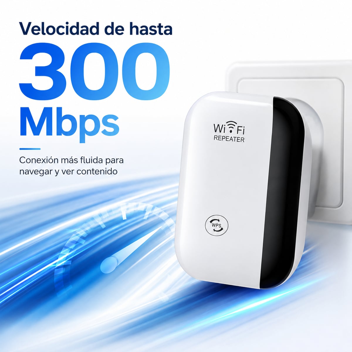 Amplificador WiFi Pro – Cobertura Extendida para Casa y Oficina