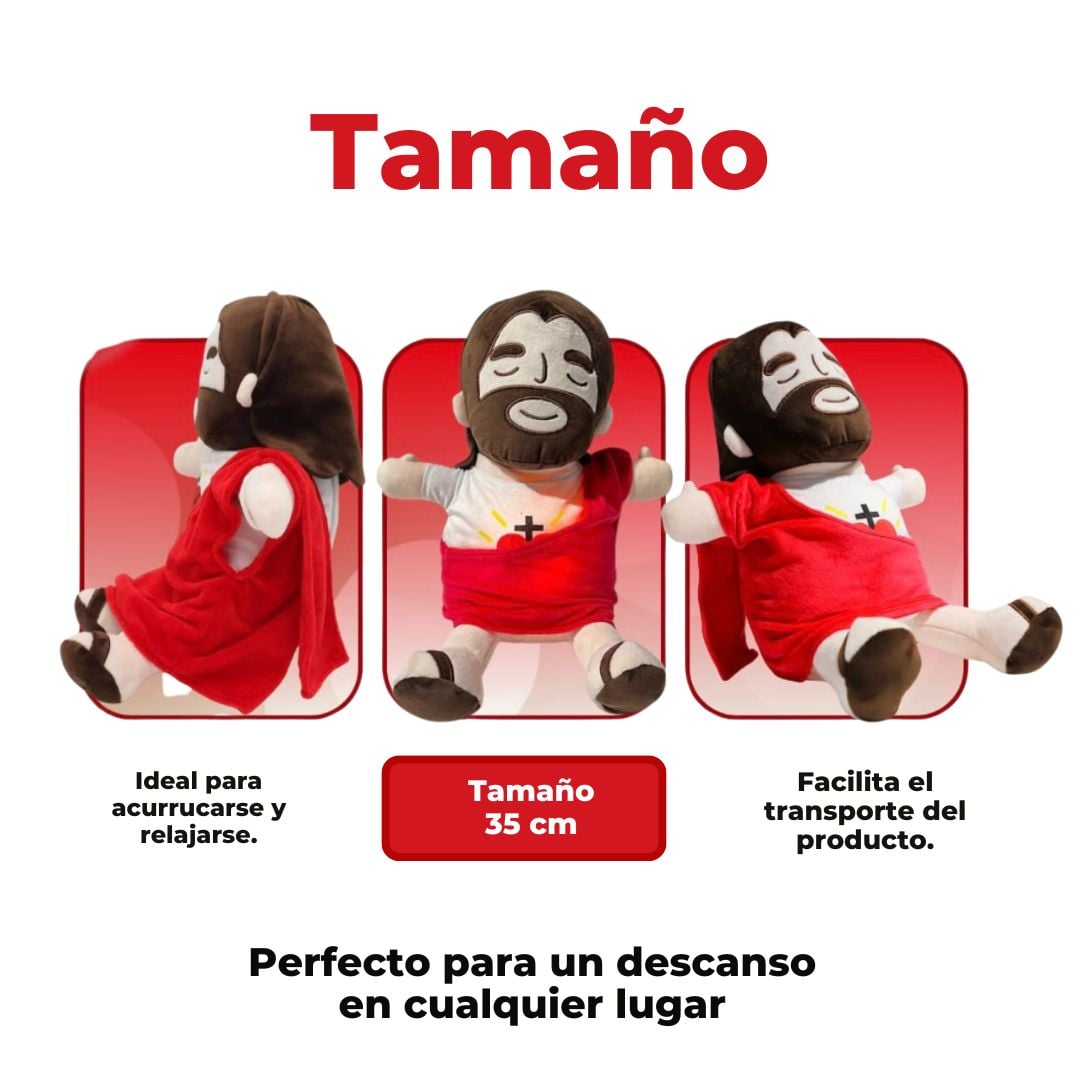 🤗 Peluche Jesús™ | Un Refugio de Paz y Fortaleza
