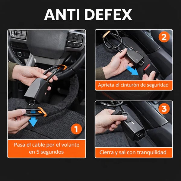 ANTI-DEFEX | Dispositivo Candado de seguridad Anti-Robo + ENVIO GRATIS
