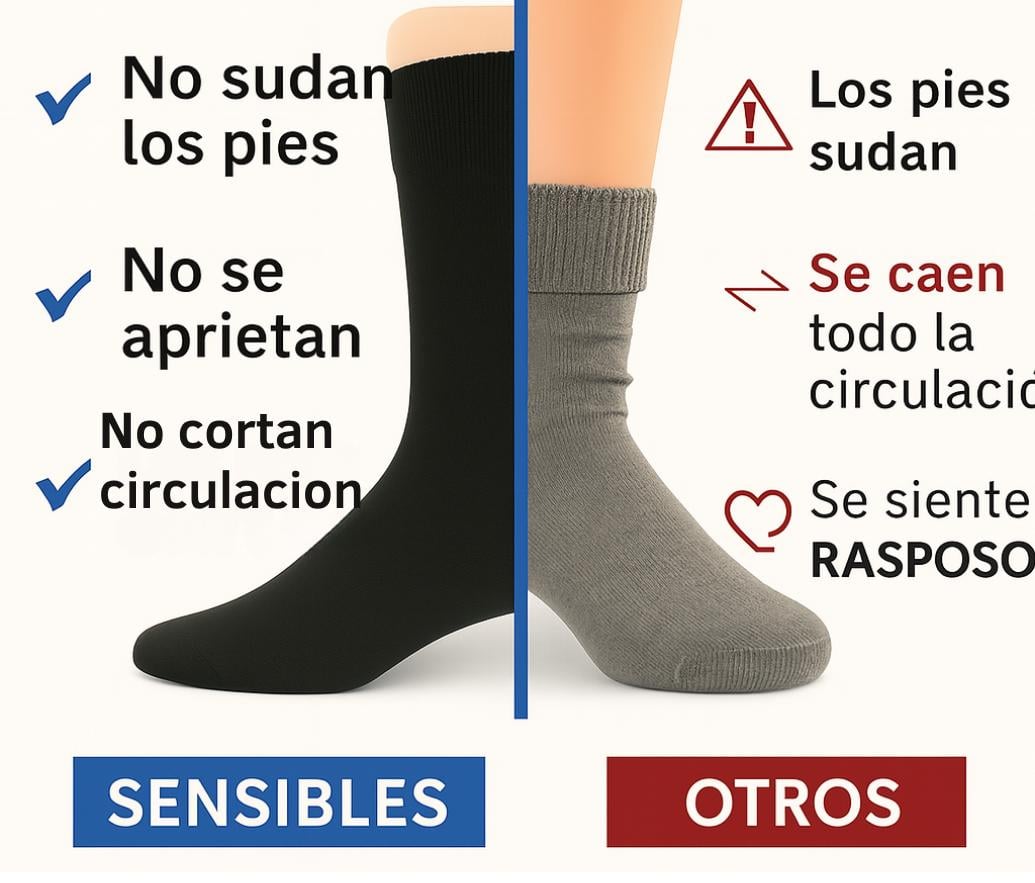CALCETINES SIN COSTURA que no aprietan ni dejan marcas | PAGA 1 Y LLEVA 5 PARES