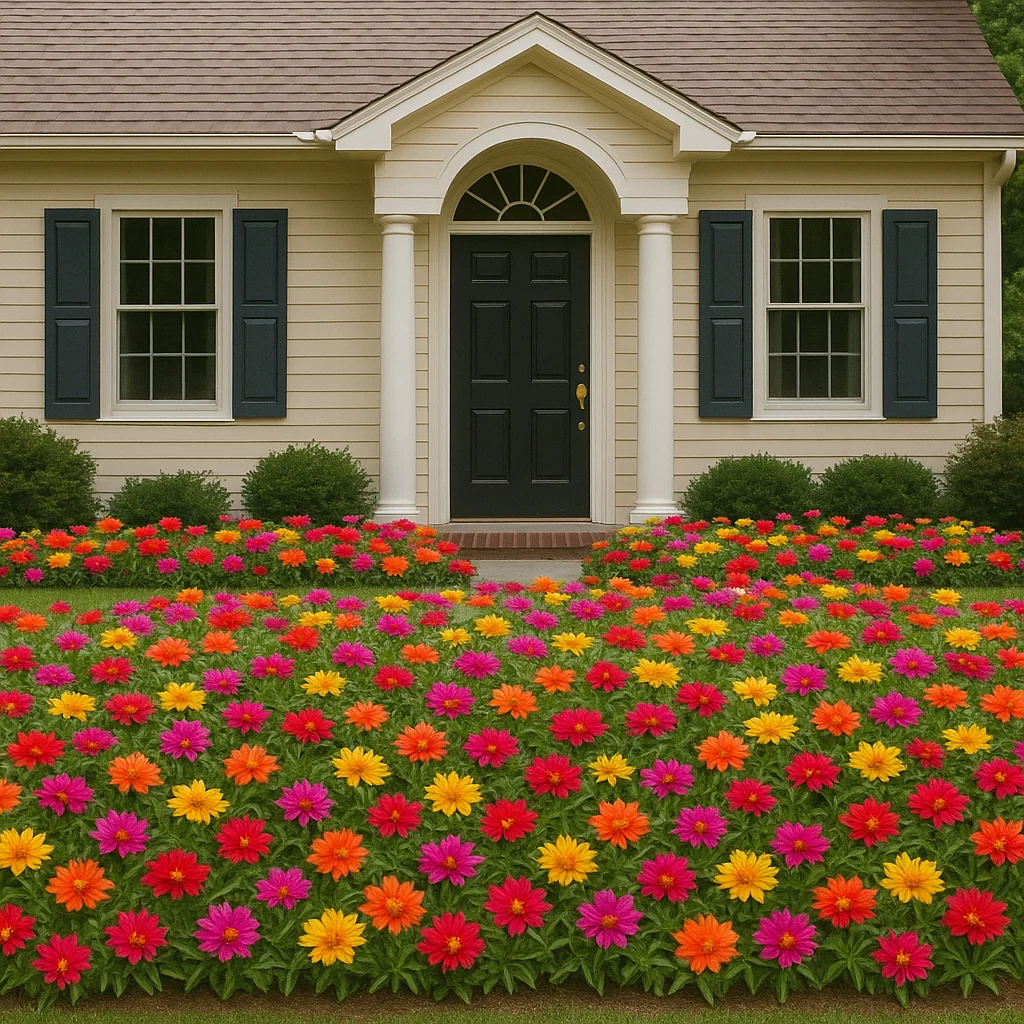 Semillas de Verdolaga doble para un hermoso jardín - Paquete con 4500 semillas mixtas
