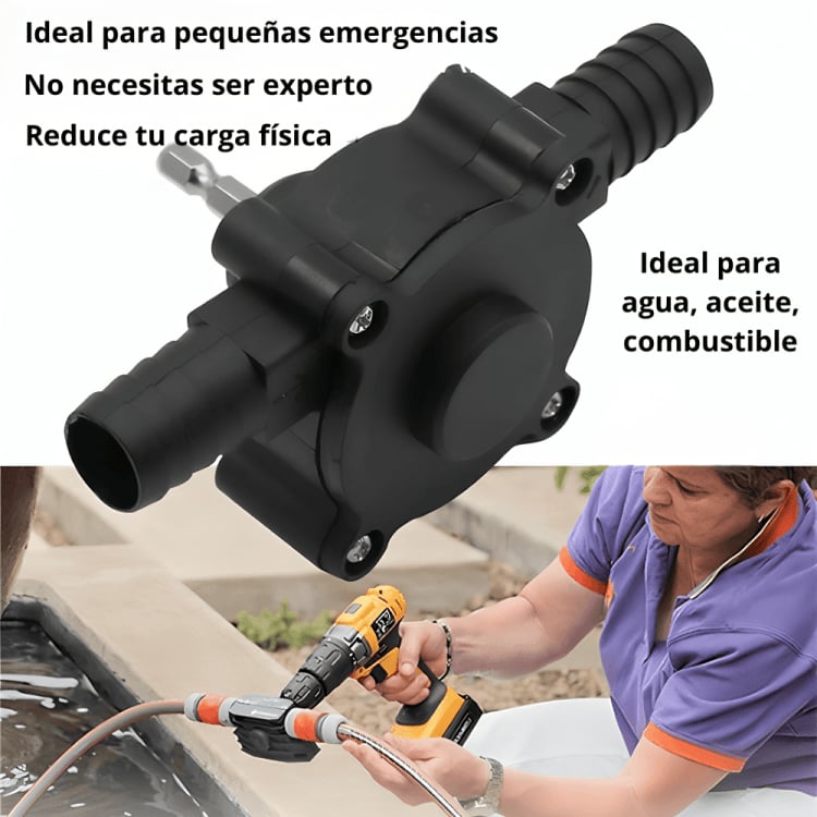AquaDrill Booster™ - Mini bomba autocebante