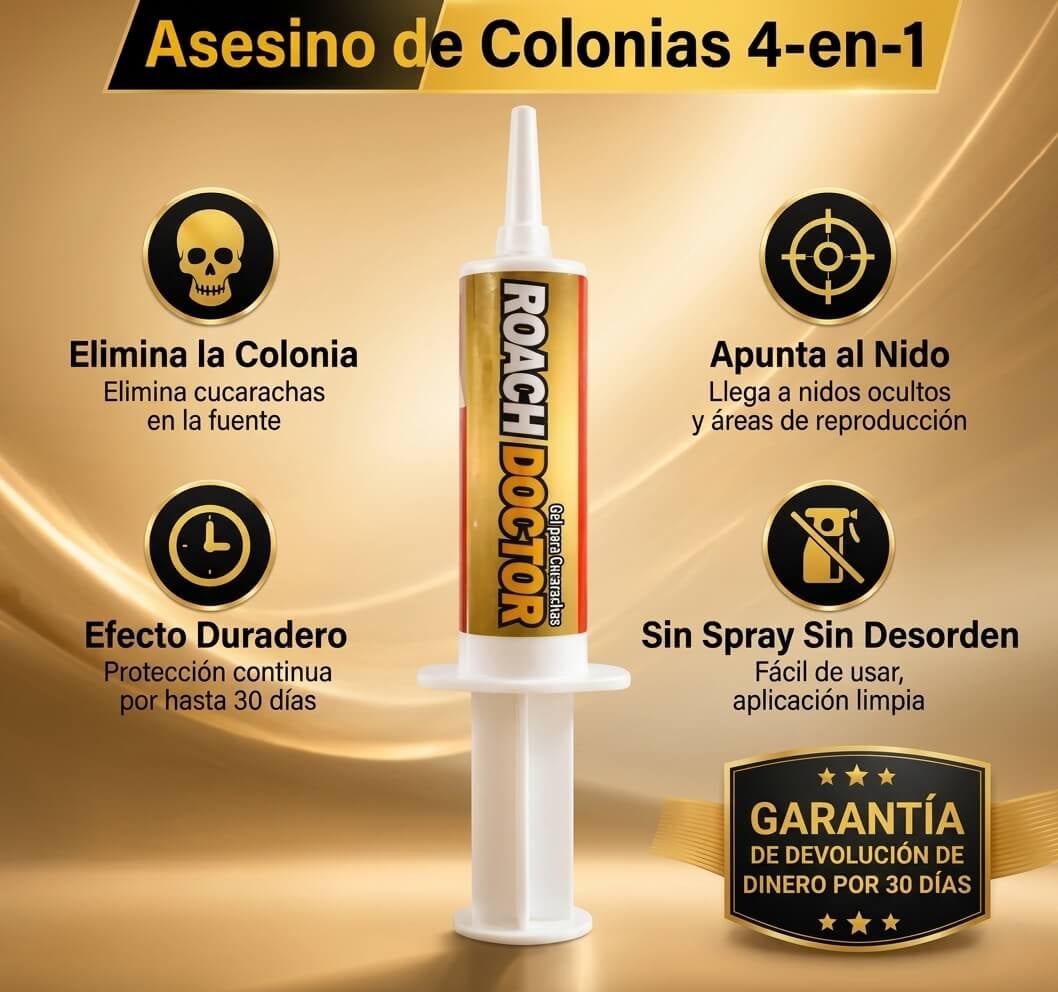 RoachDoctor® Elimina las Cucarachas de Raíz