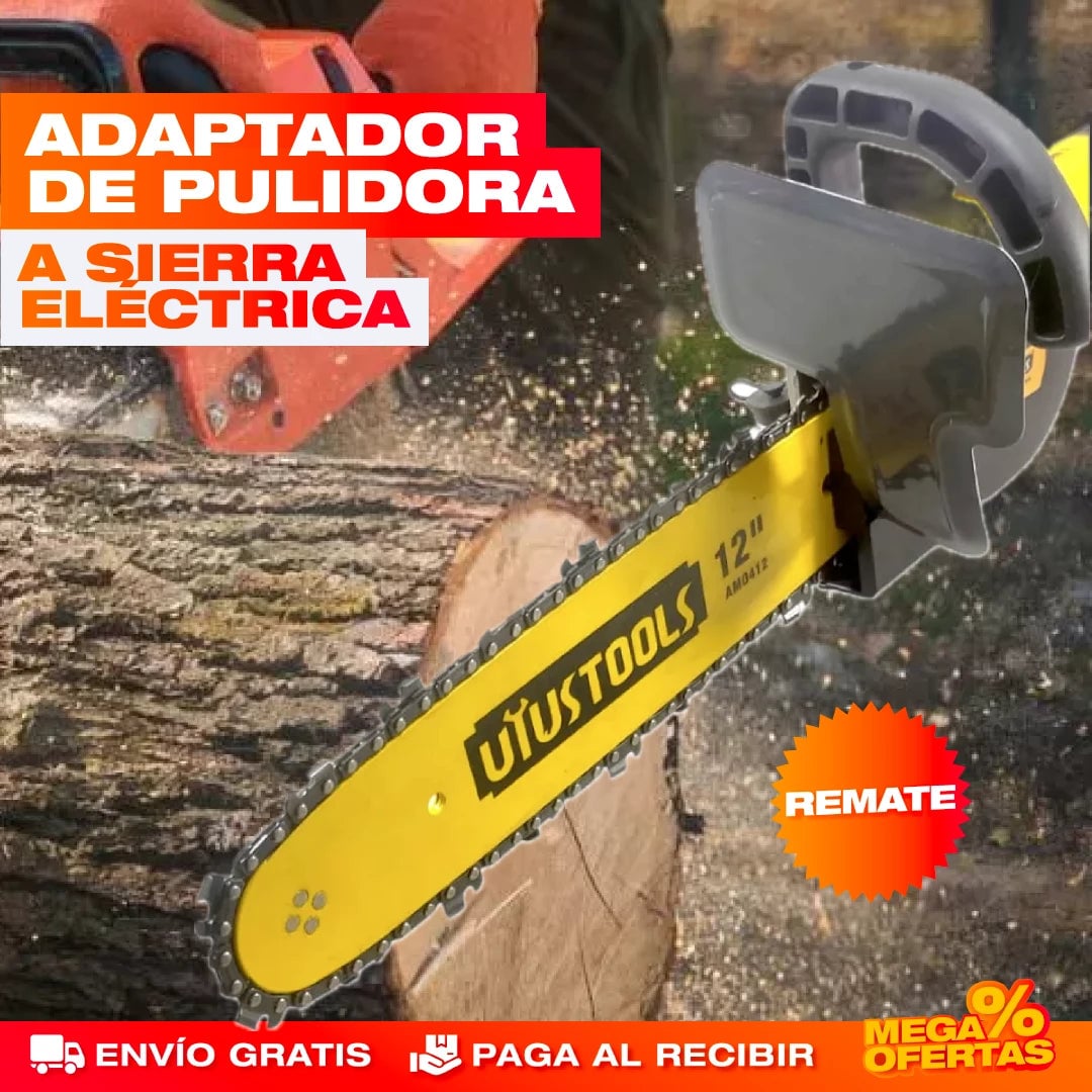 Adaptador de Pulidora a Sierra Eléctrica – Convierte tu Pulidora en Sierra Sin Comprar Otra