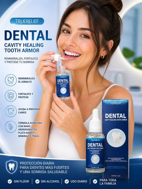 REPARADOR ESMALTE DENTRAL TRUERELIEF ORIGINAL 🦷+ ENVIO GRATIS