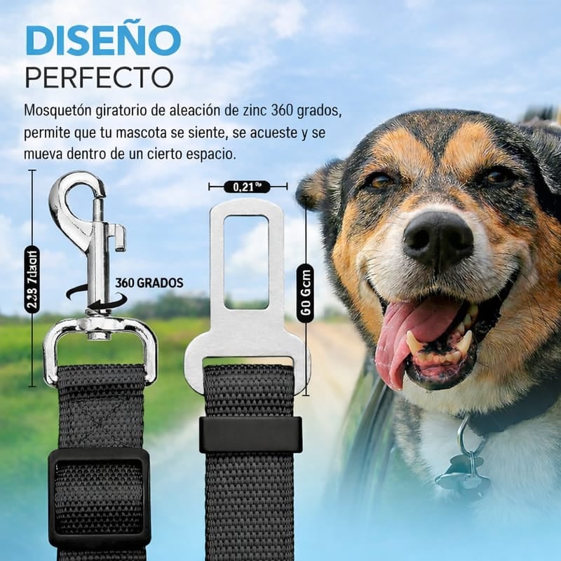 PawSafe* Cinturón de seguridad para perros//ENVIO GRATIS🔥