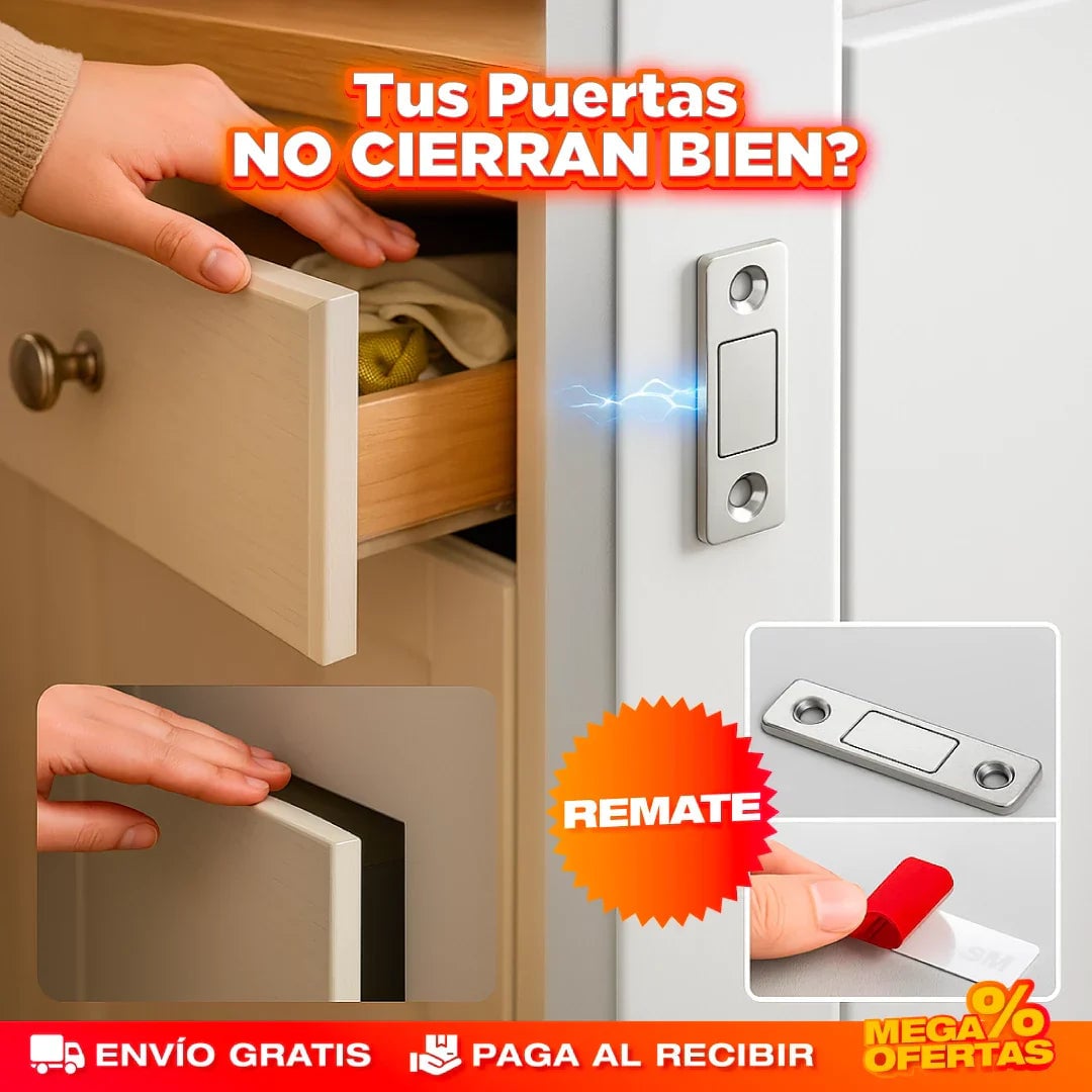 SET X10 CIERRES MAGNÉTICOS ULTRAFINOS