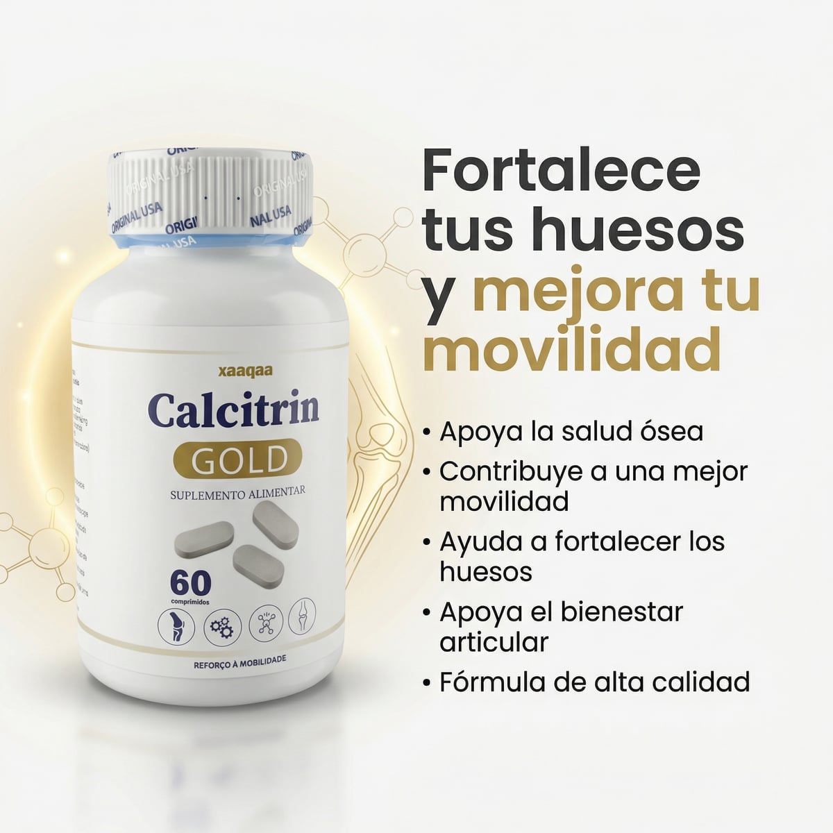 Calcitrin Gold Salud Ósea + ENVÍO GRATIS