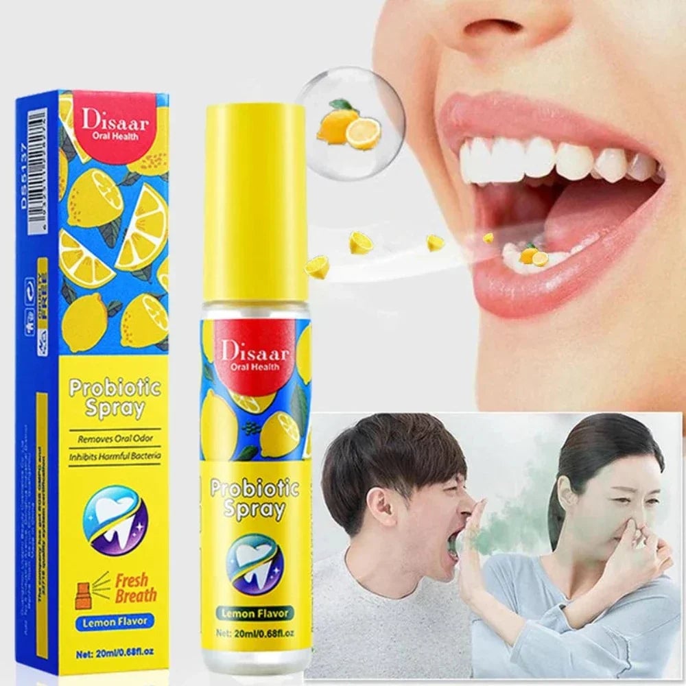 FreshBreath™ - Spray Probiótico para el Mal aliento