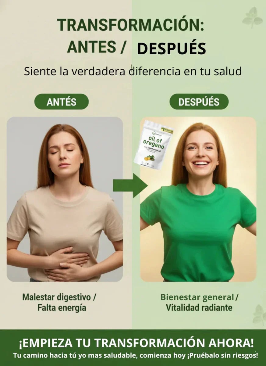 Aceite de Orégano El Antibiótico Natural 90 Softgels - Envío Gratis