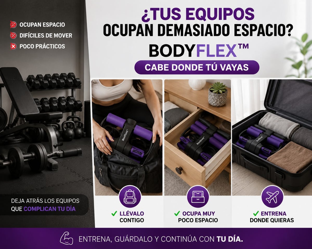 BodyFlex™ – "Llévate 2 a L799 " -    Tu Gimnasio Portátil 💜🩵🩷