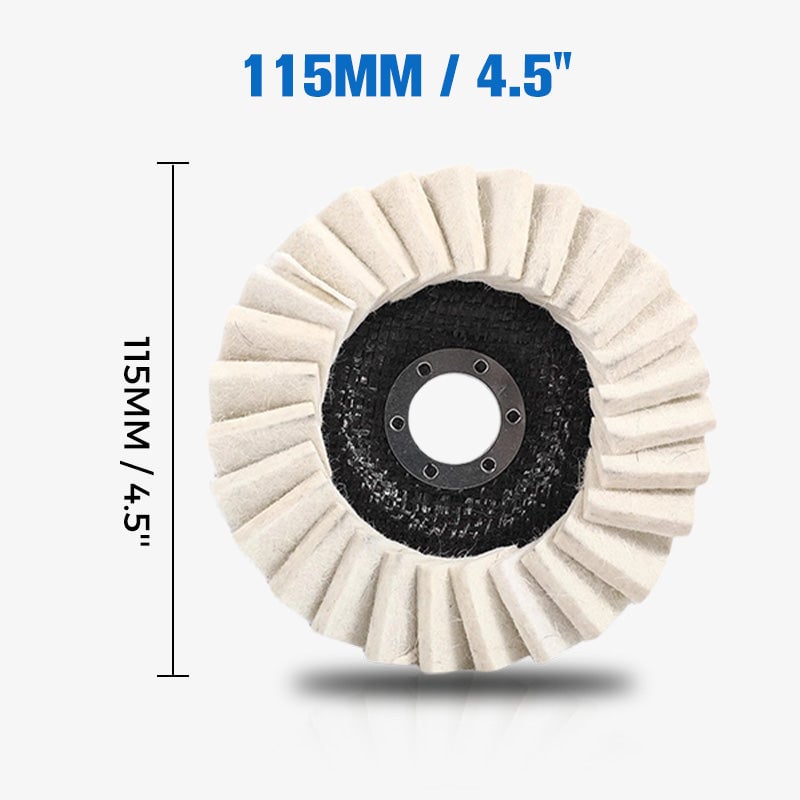 š„LAST DAY -BUY 1 GET 1 FREEš„Wool Felt Flap Polishing Disc