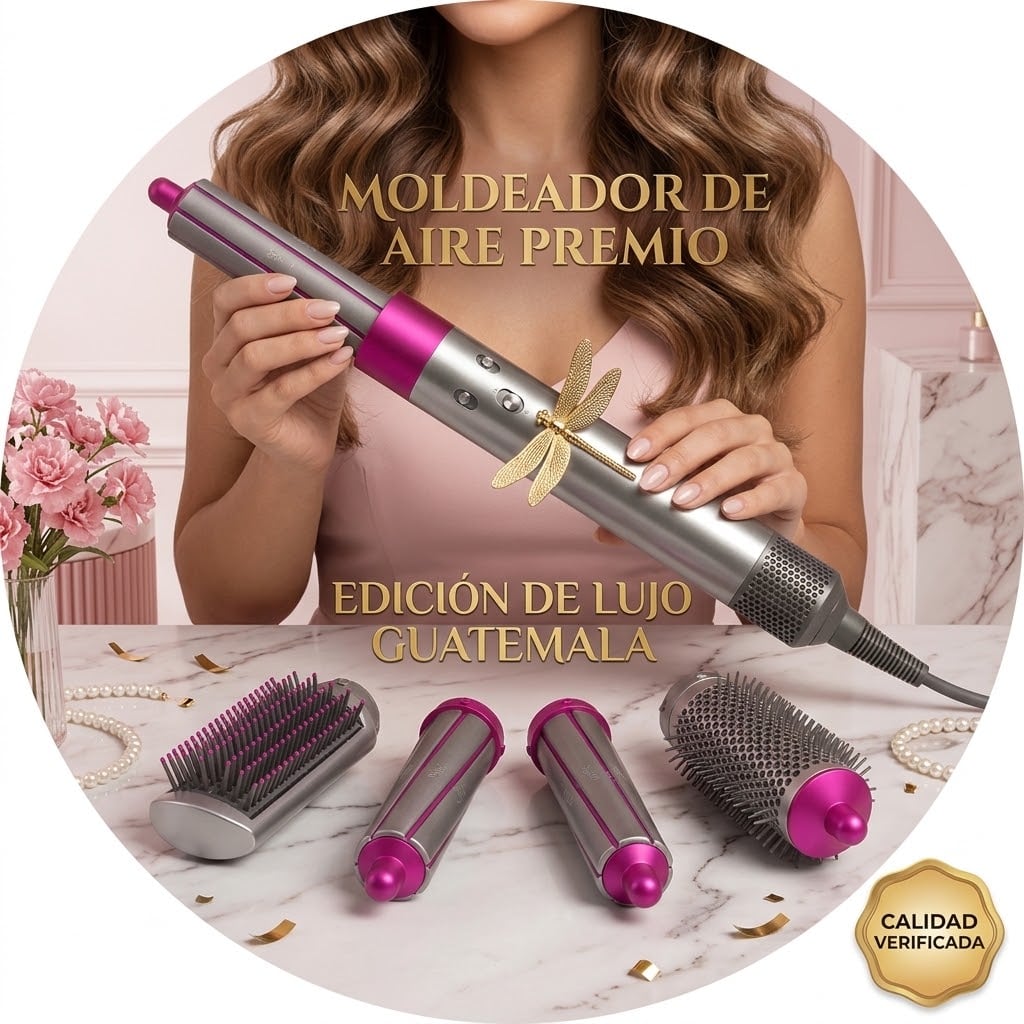 Moldeador de aire - Multifuncion. Cinco formas de brillar, un solo aliado para tu cabello
