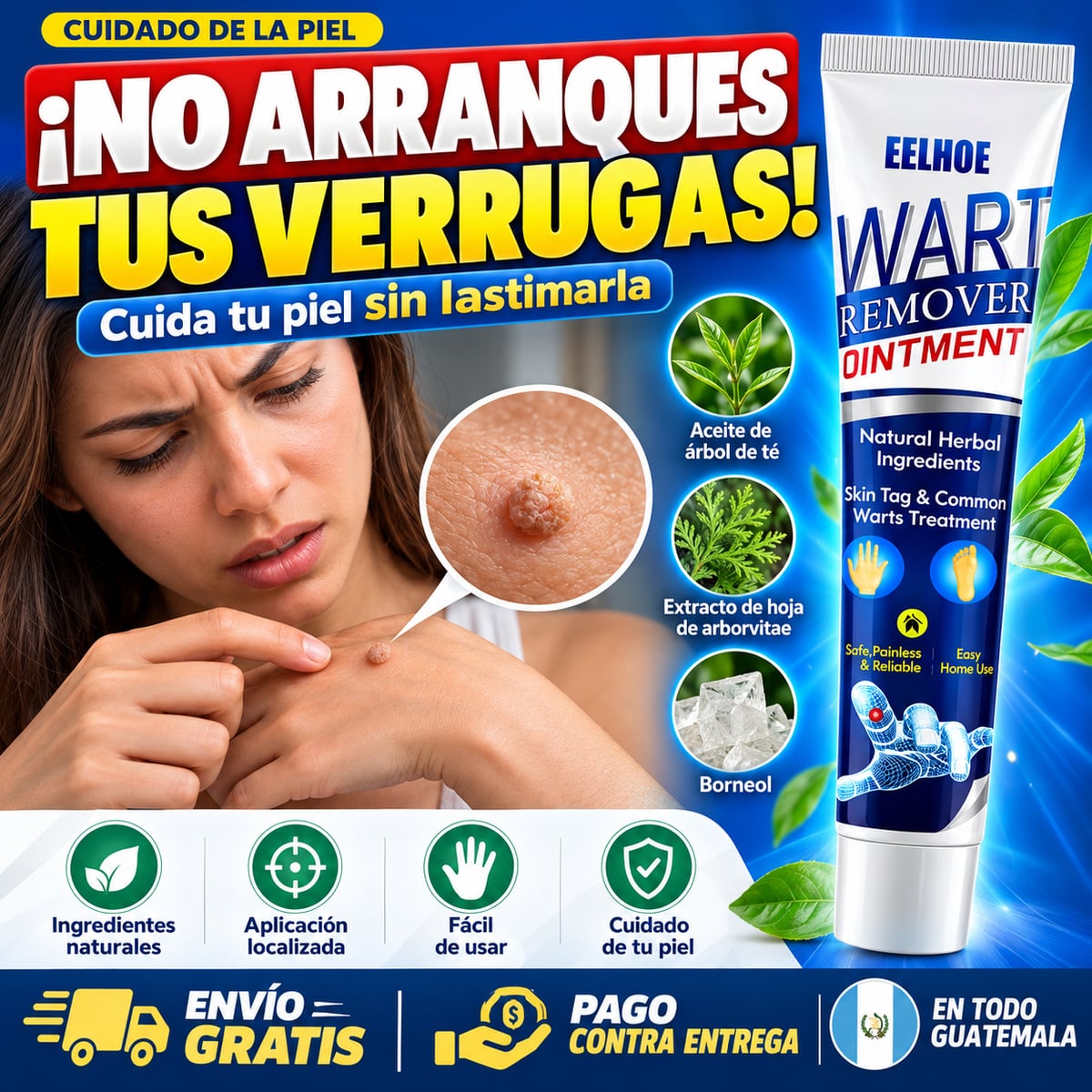 Wart Remover-Tratamiento para eliminar Verrugas