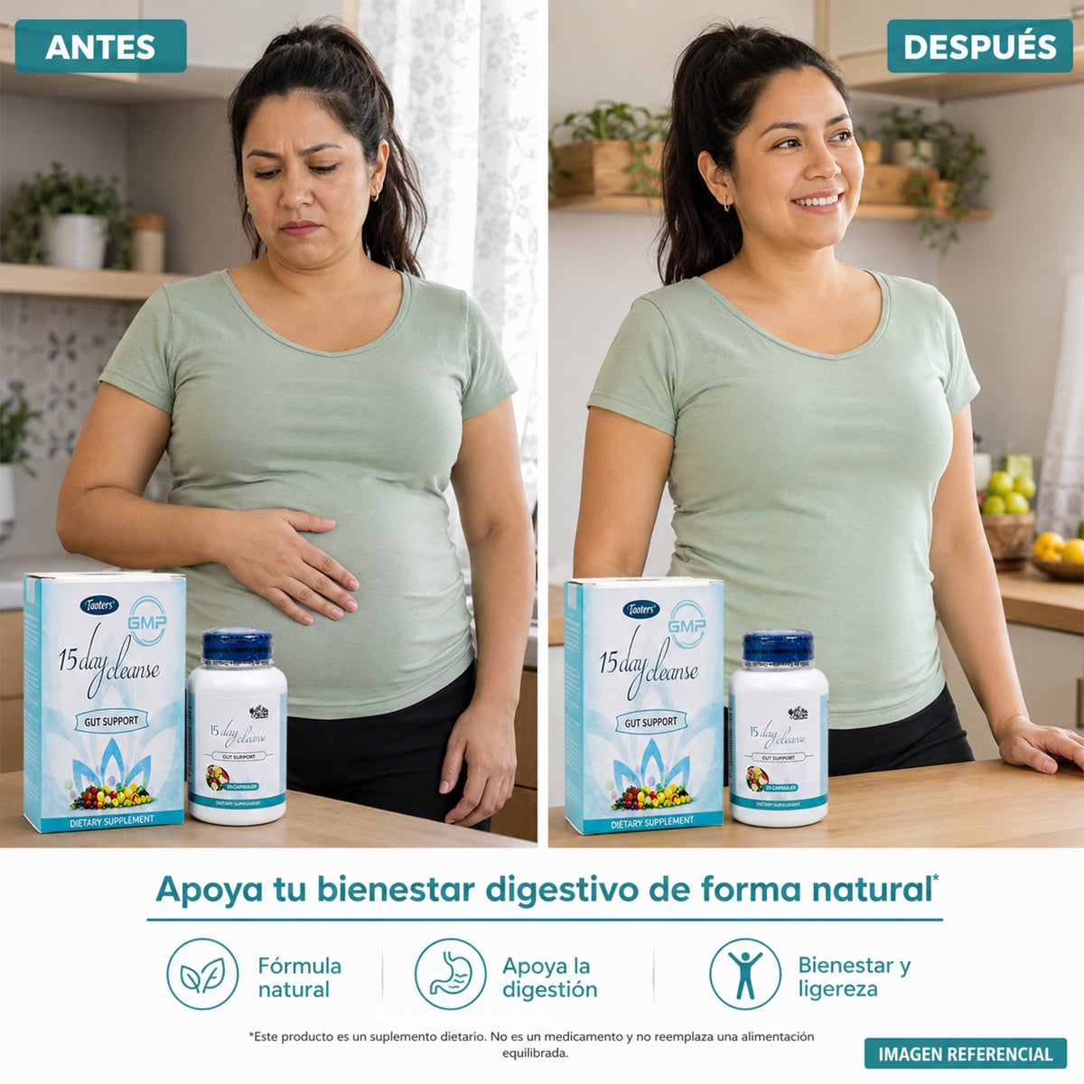 15 Días Clean | Détox Limpieza Estomacal Completa en 15 Días