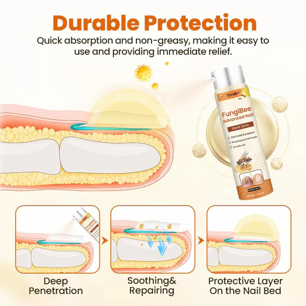 FungiBee Reparador de Uñas