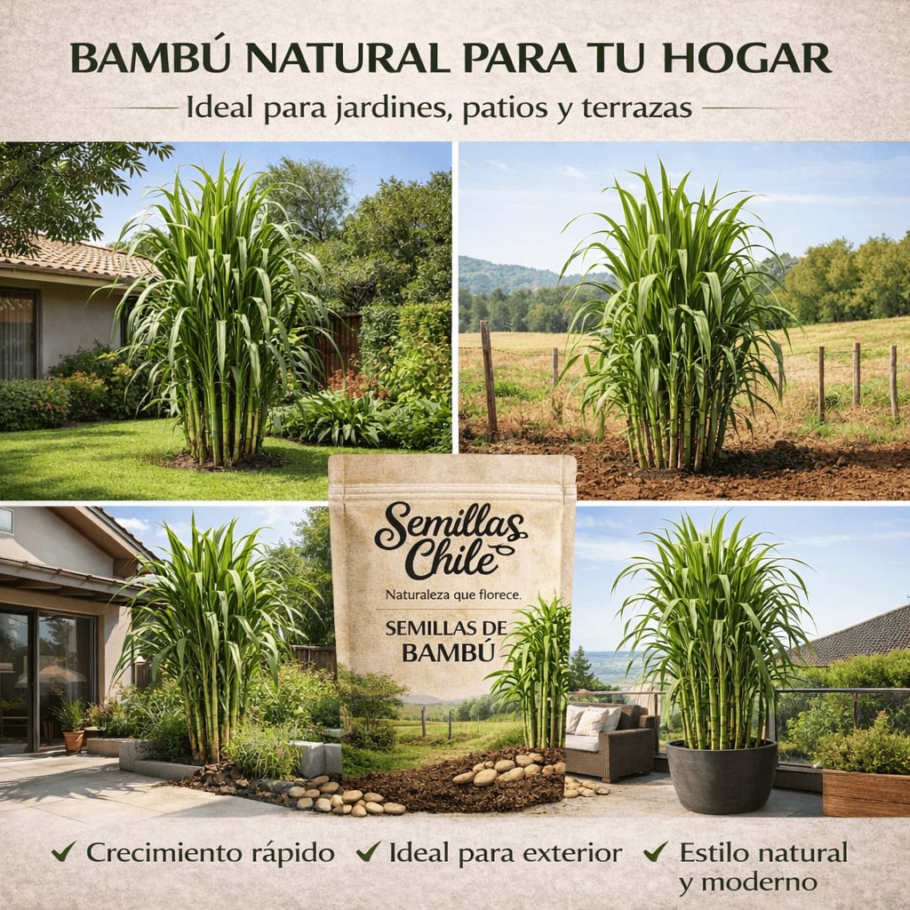 Semillas PREMIUM ciprés de bambú de la suerte (5 gramos) + ENVIO GRATIS
