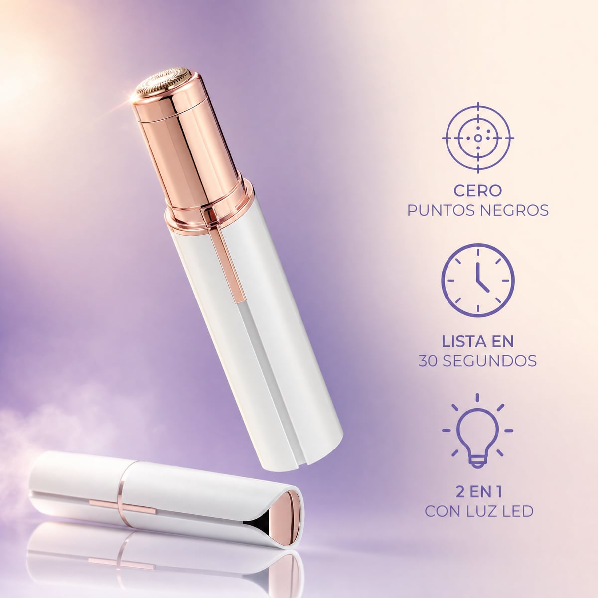 Depiladora Facial | Piel Lisa Sin Dolor Ni Ronchas (Lleva 2 paga 1)